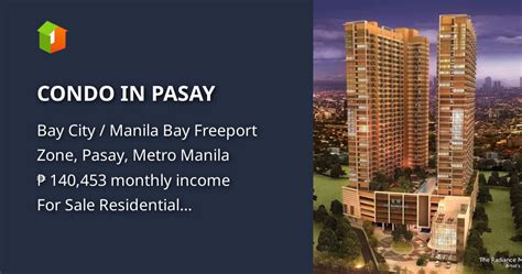 CONDO IN PASAY [Condo ️] (June 2023) in Bay City.